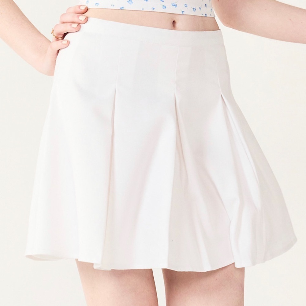 Junior’s SO Pleaded High-Rise Mini Skirt